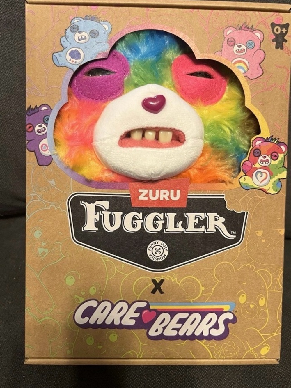 ZURU Fuggler x Care Bears Rainbow Plush Toy - Multicolor